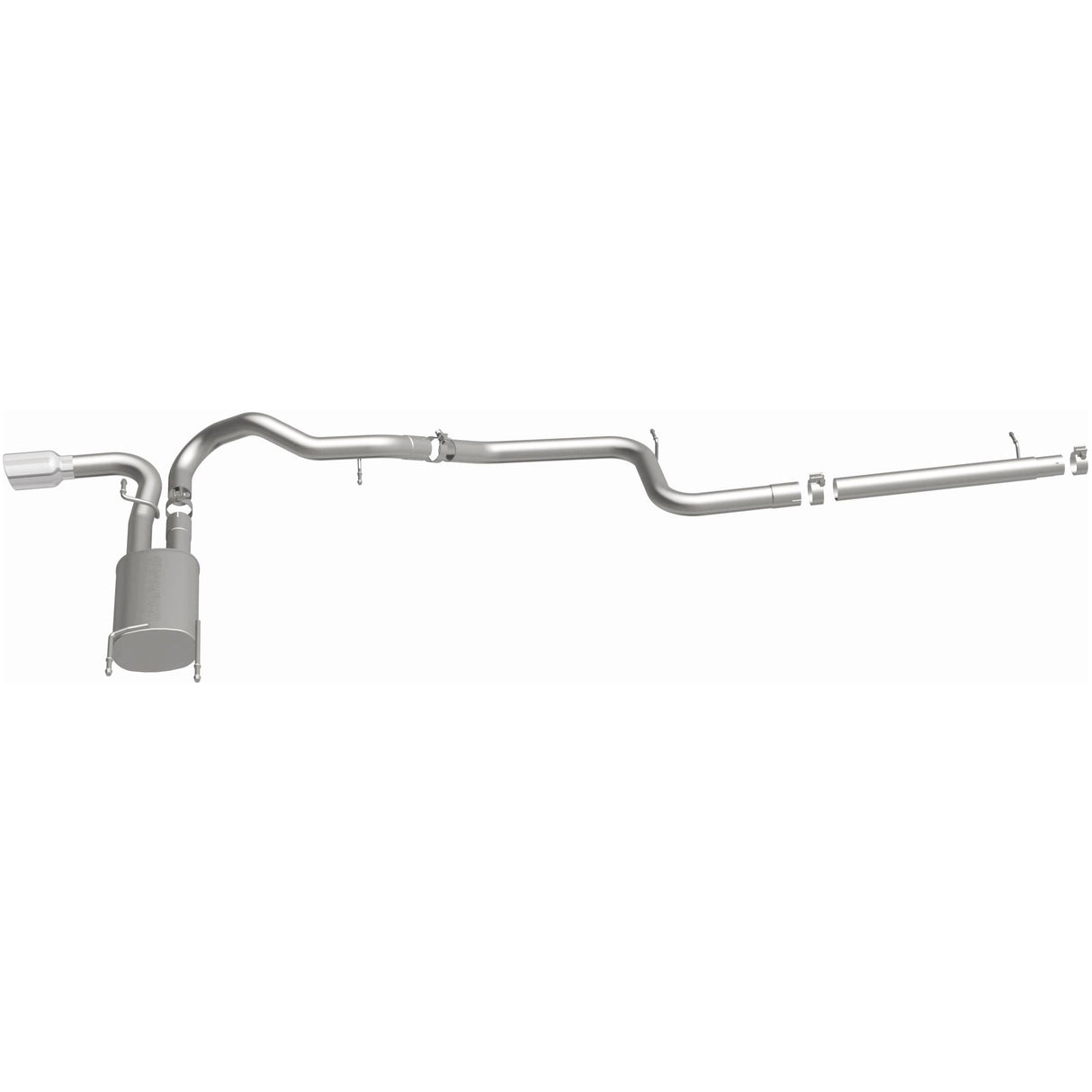 Street Series Stainless Cat-Back System MagnaFlow Exhaust Products Exhaust System Kit AXOPROS
