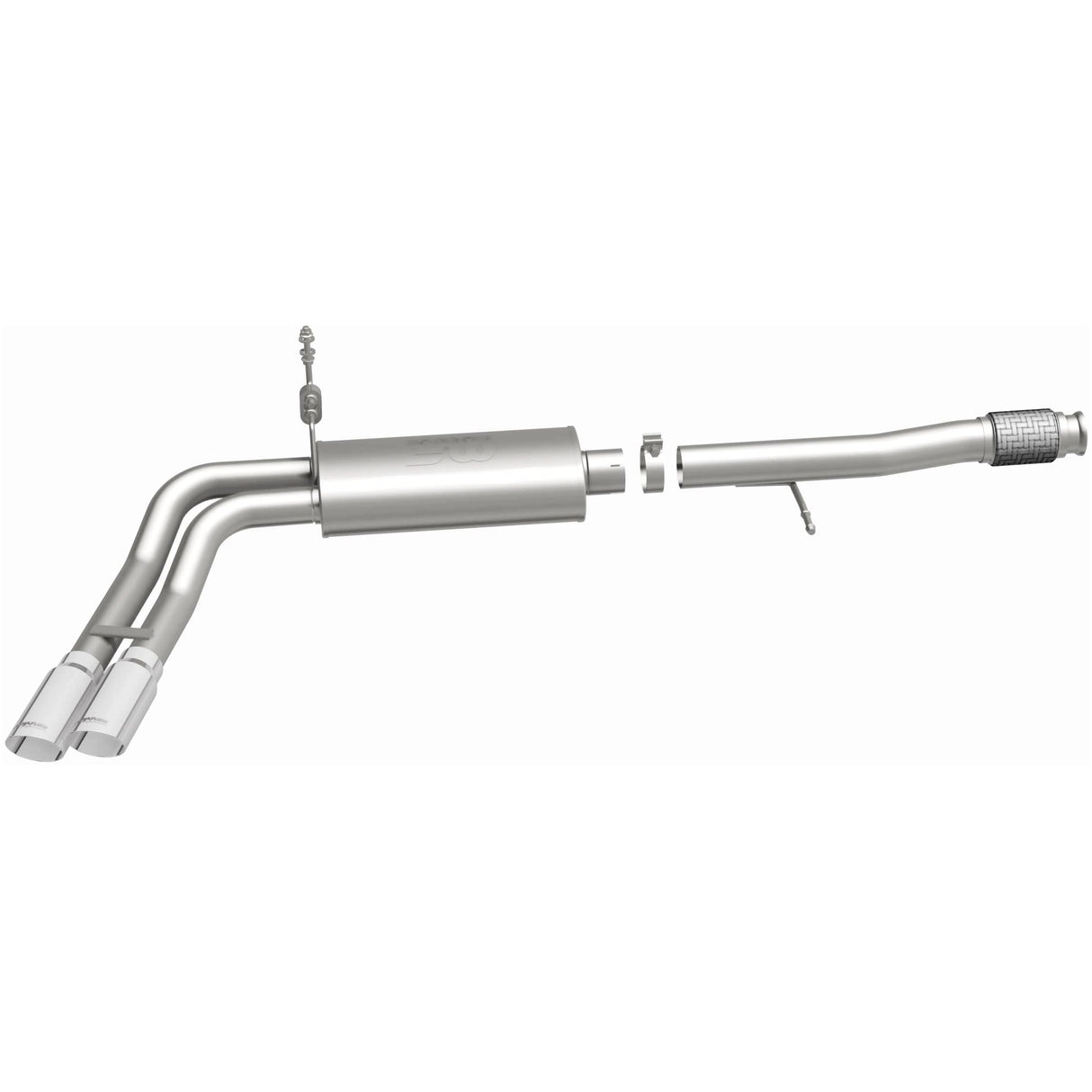 Street Series Stainless Cat-Back System MagnaFlow Exhaust Products Exhaust System Kit AXOPROS