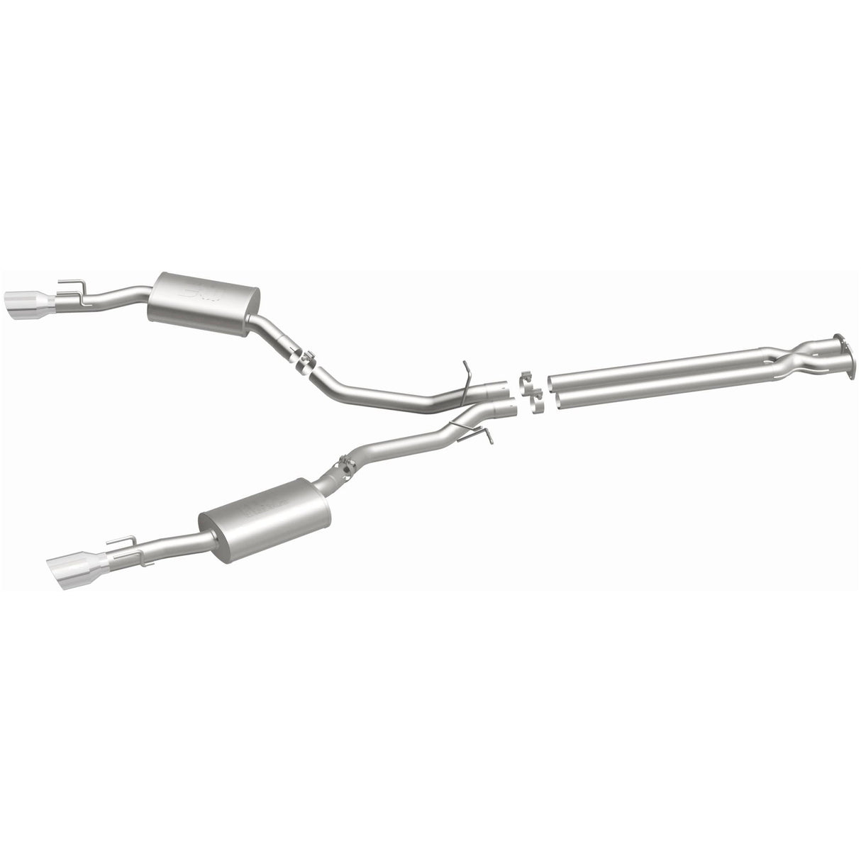 Street Series Stainless Cat-Back System MagnaFlow Exhaust Products Exhaust System Kit AXOPROS