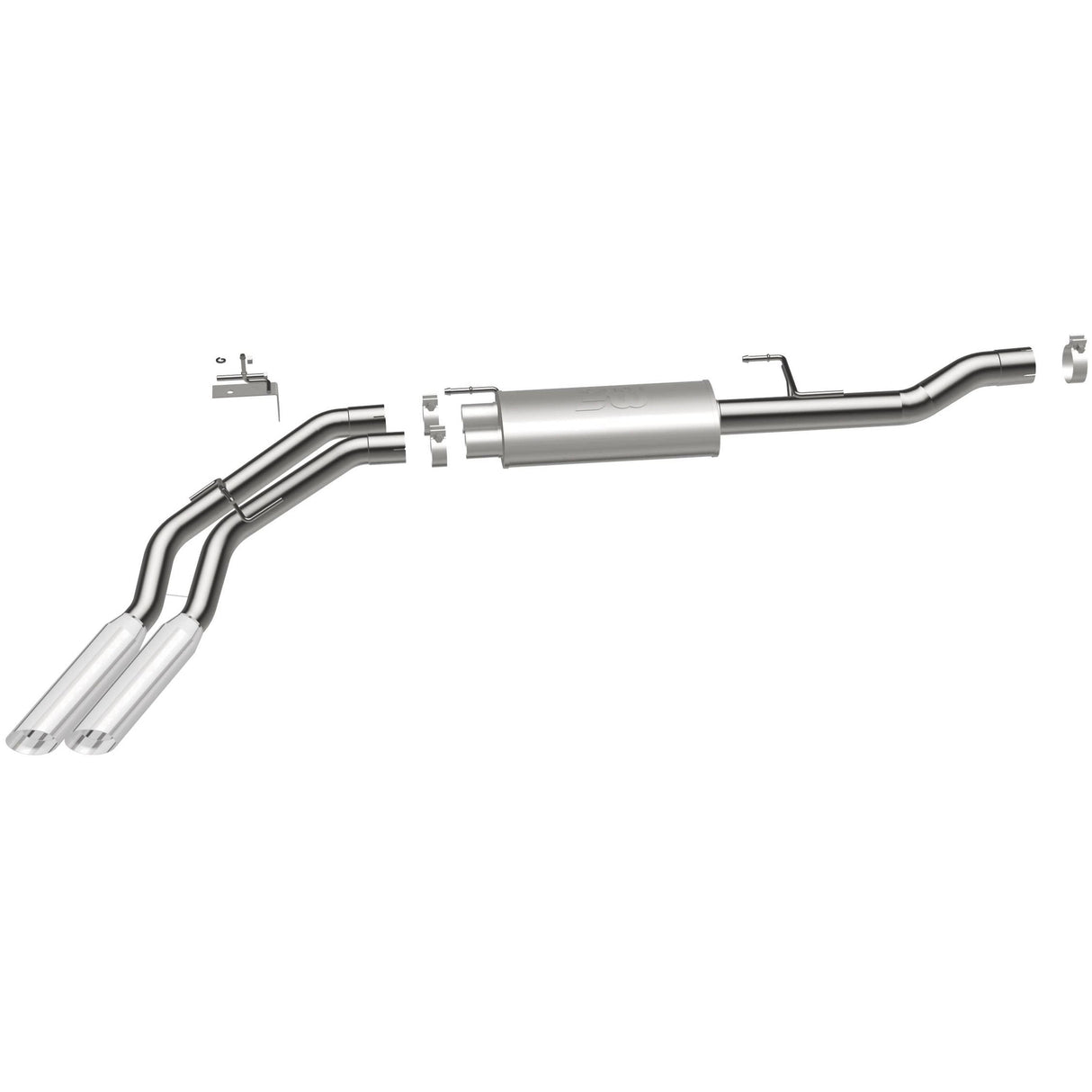 Street Series Stainless Cat-Back System MagnaFlow Exhaust Products Exhaust System Kit AXOPROS