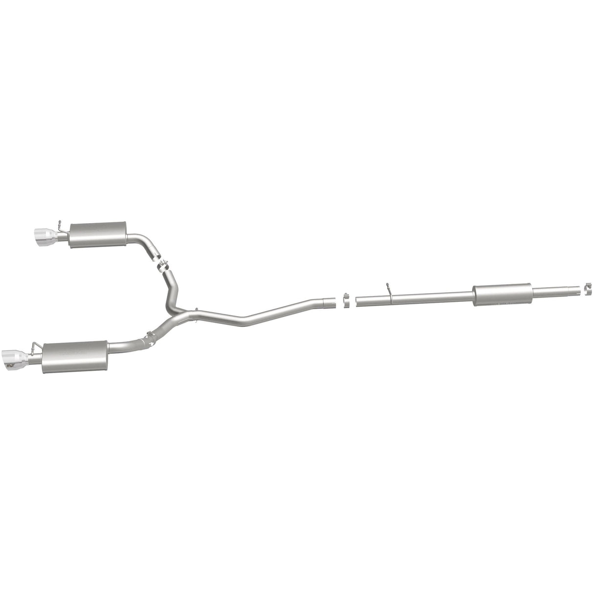 Street Series Stainless Cat-Back System MagnaFlow Exhaust Products Exhaust System Kit AXOPROS