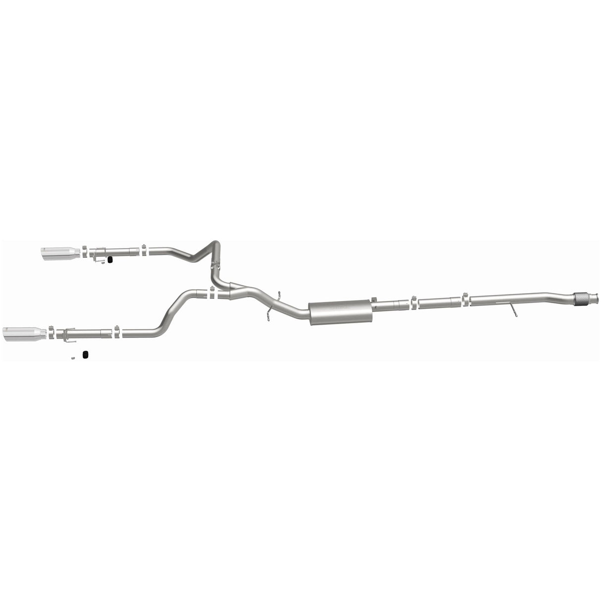 Street Series Stainless Cat-Back System MagnaFlow Exhaust Products Exhaust System Kit AXOPROS