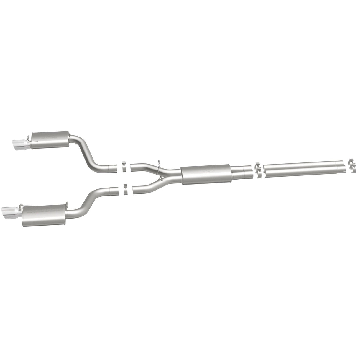 Street Series Stainless Cat-Back System MagnaFlow Exhaust Products Exhaust System Kit AXOPROS