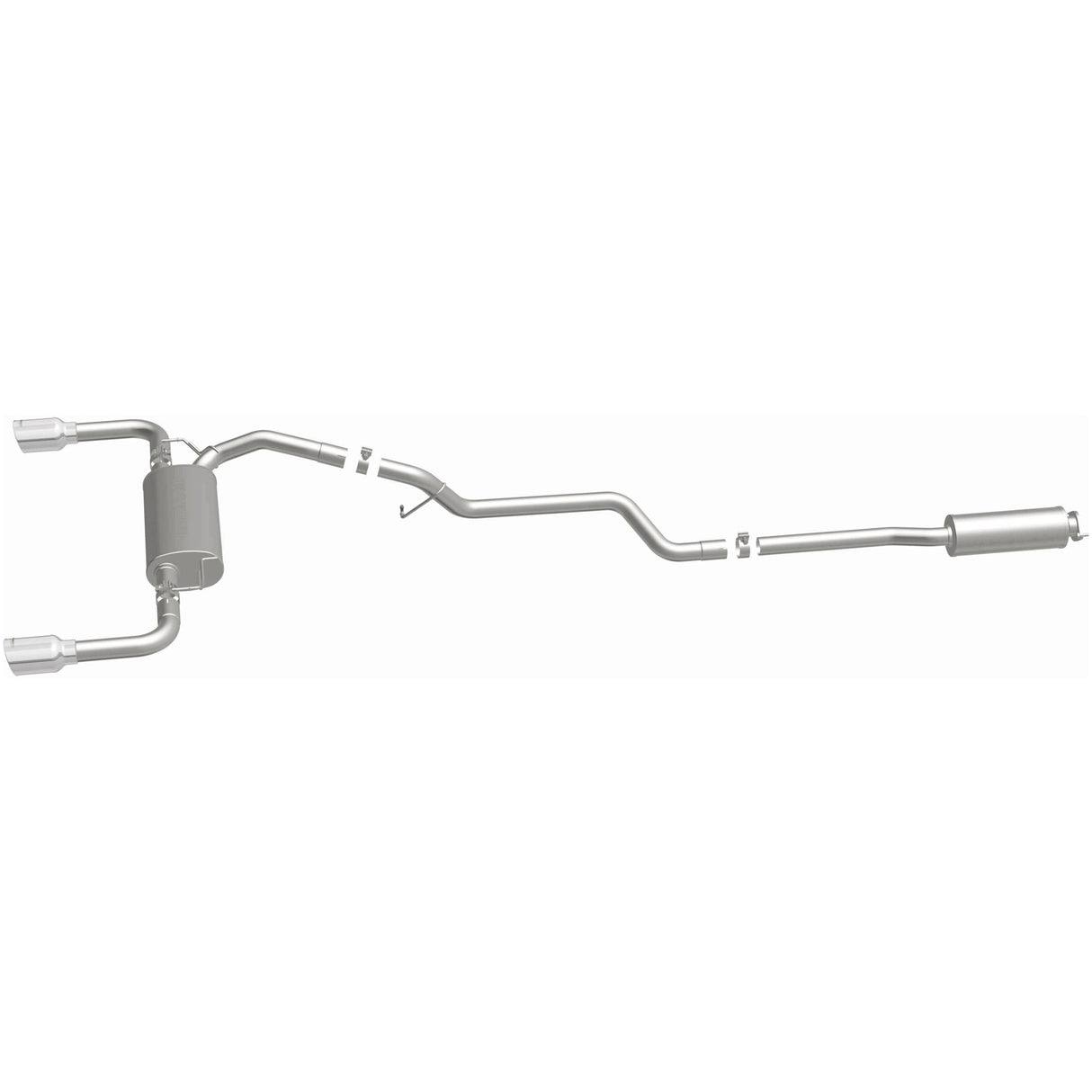 Street Series Stainless Cat-Back System MagnaFlow Exhaust Products Exhaust System Kit AXOPROS