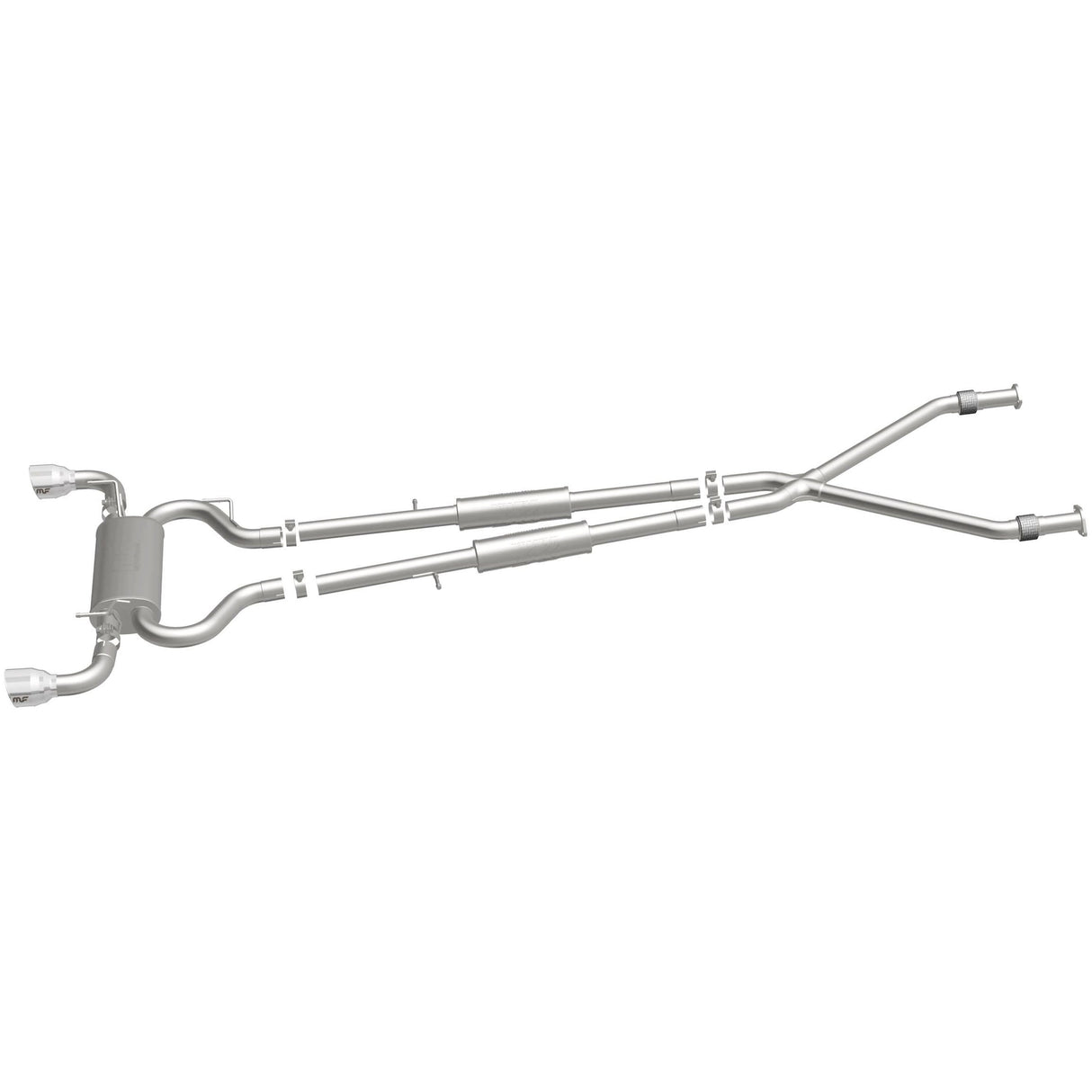 Street Series Stainless Cat-Back System MagnaFlow Exhaust Products Exhaust System Kit AXOPROS