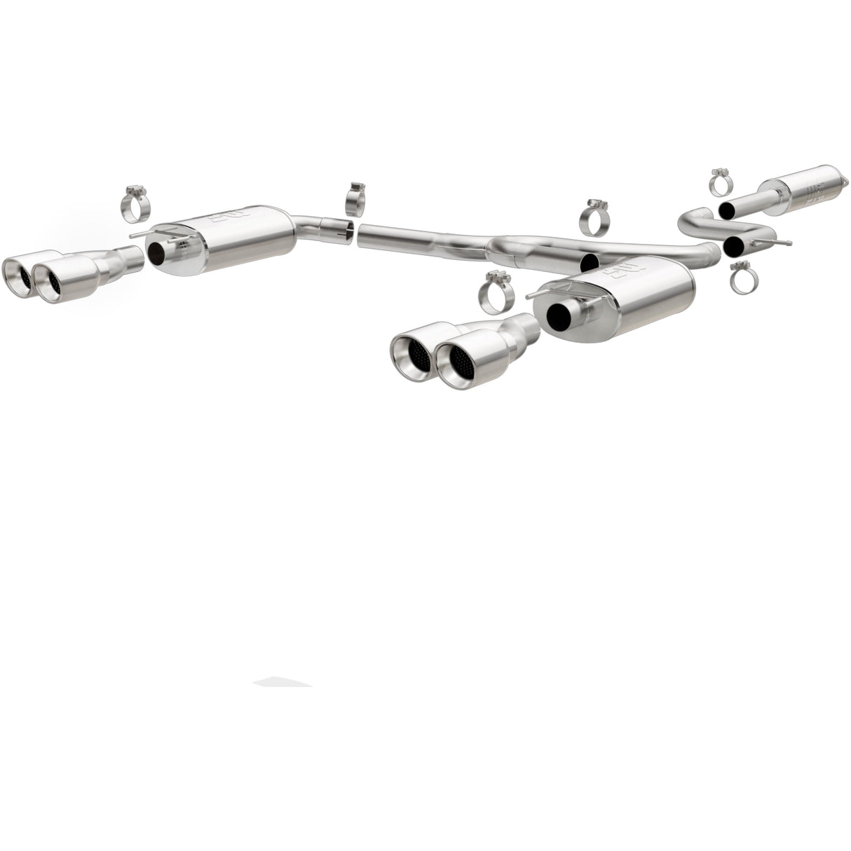 Street Series Stainless Cat-Back System MagnaFlow Exhaust Products Exhaust System Kit AXOPROS