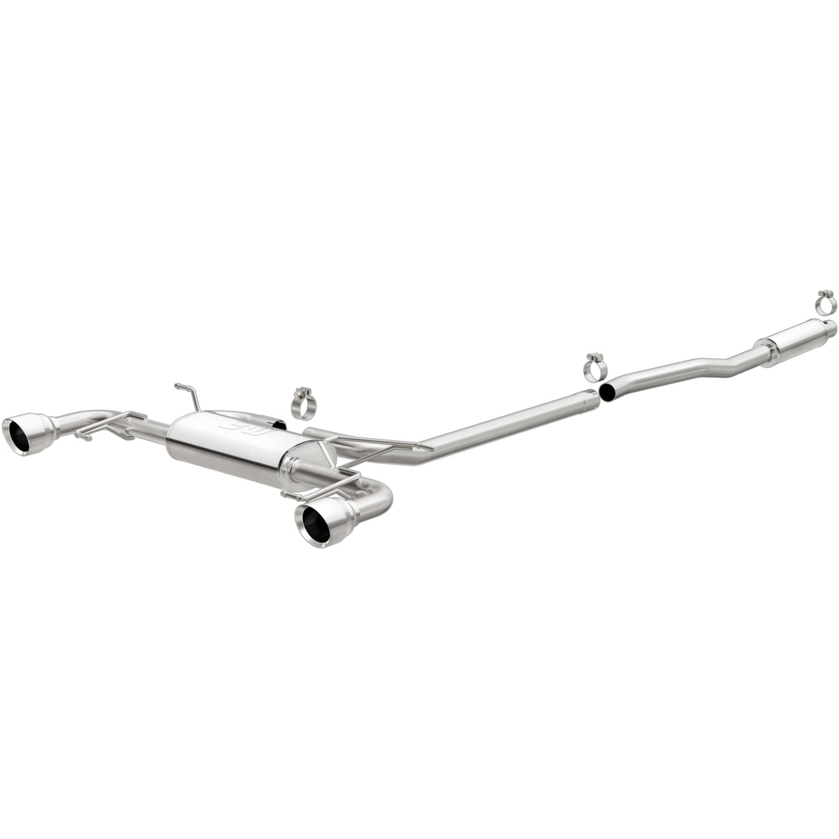 Street Series Stainless Cat-Back System MagnaFlow Exhaust Products Exhaust System Kit AXOPROS