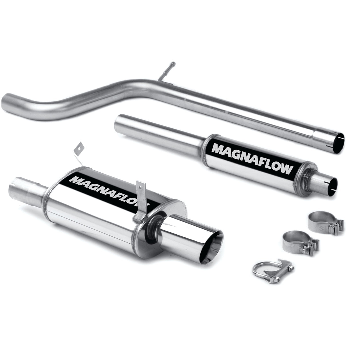 Street Series Stainless Cat-Back System MagnaFlow Exhaust Products Exhaust System Kit AXOPROS