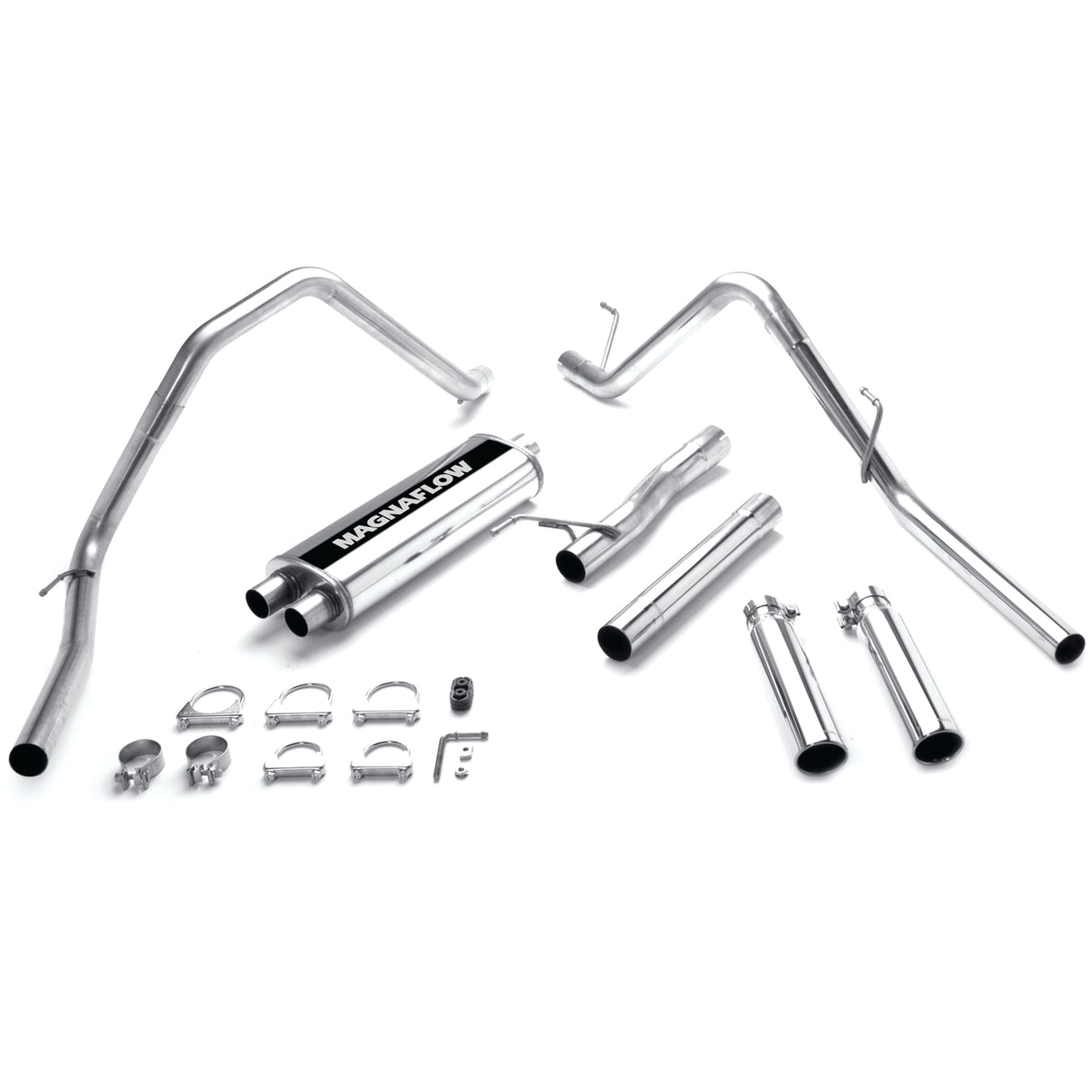 Street Series Stainless Cat-Back System MagnaFlow Exhaust Products Exhaust System Kit AXOPROS