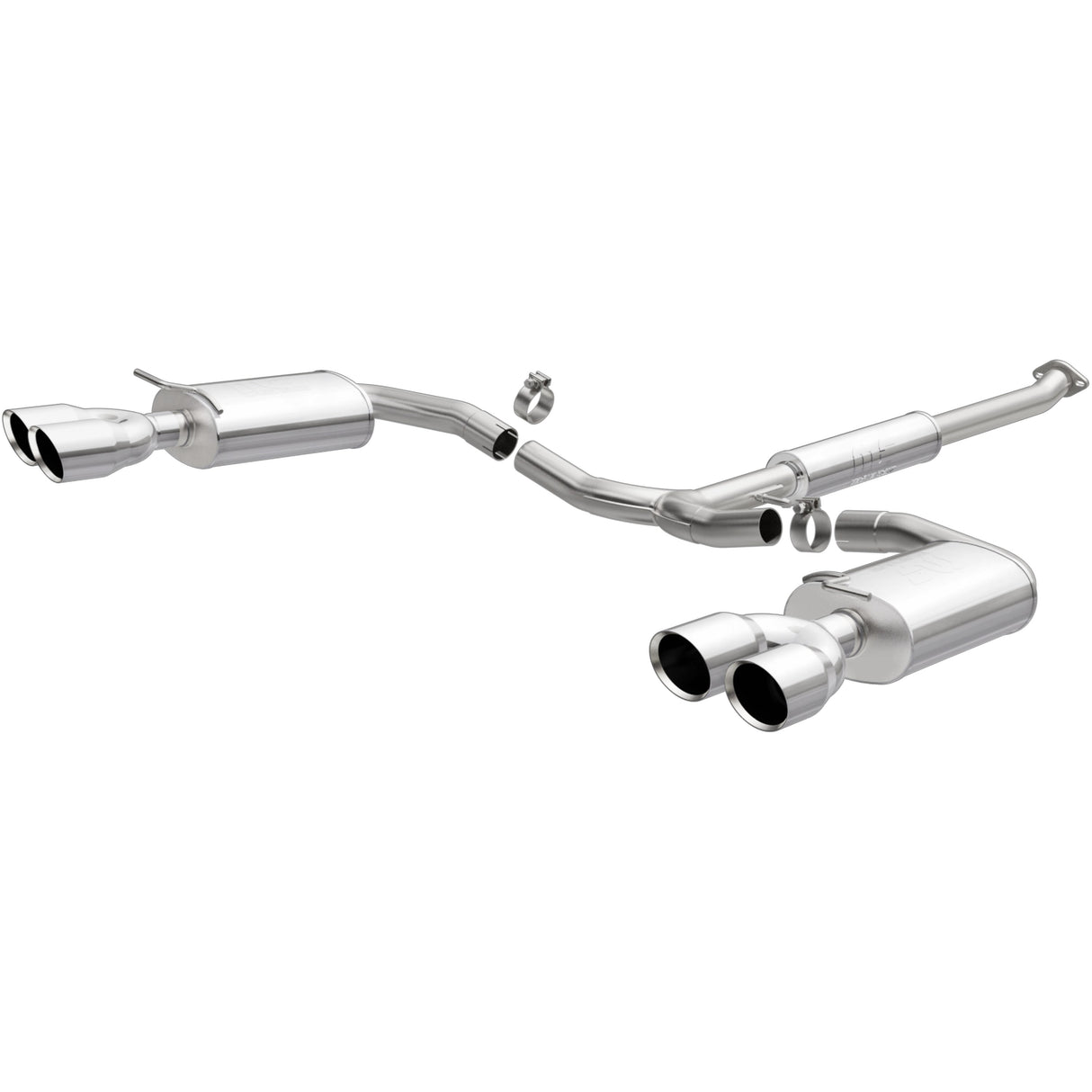 Street Series Stainless Cat-Back System MagnaFlow Exhaust Products Exhaust System Kit AXOPROS