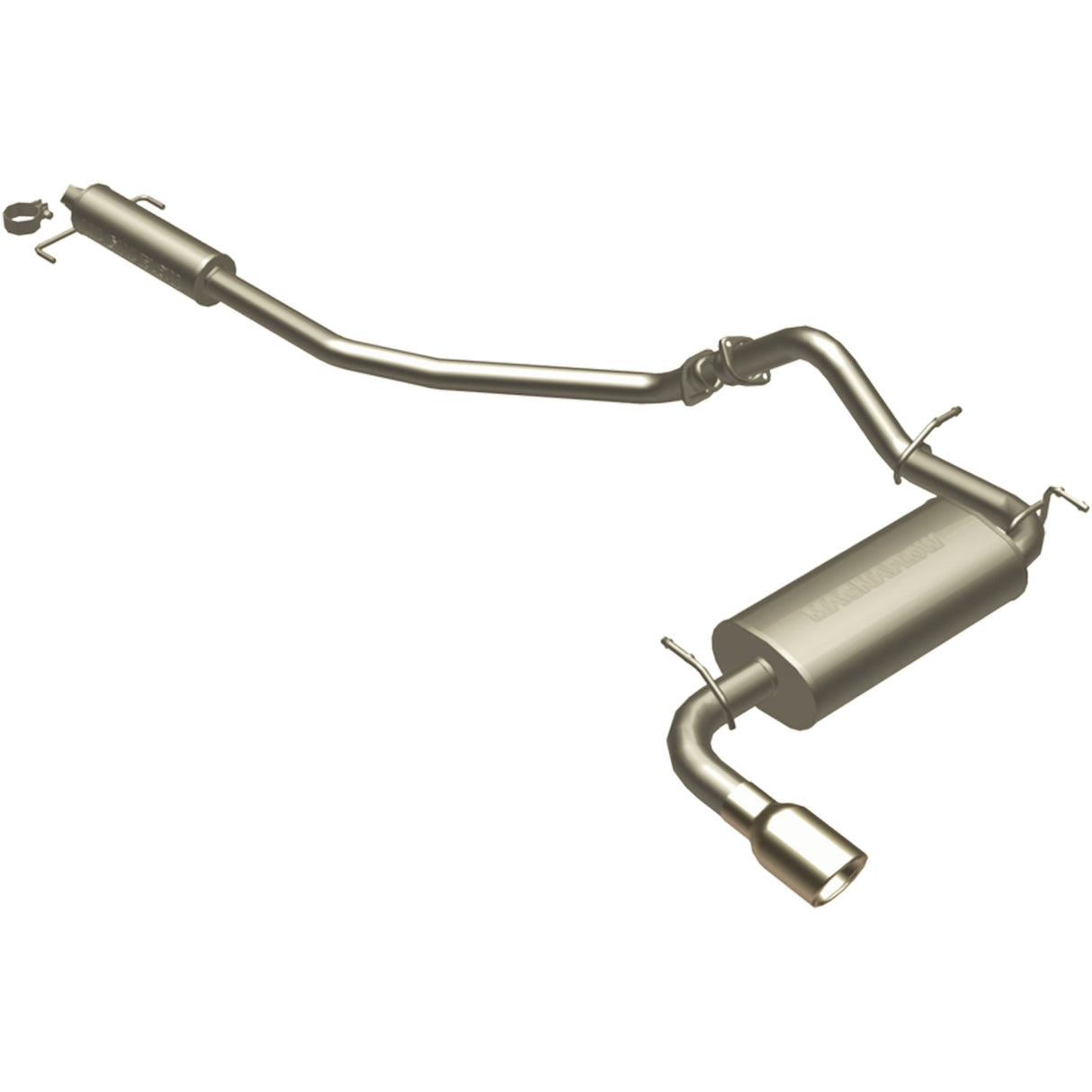 Street Series Stainless Cat-Back System MagnaFlow Exhaust Products Exhaust System Kit AXOPROS