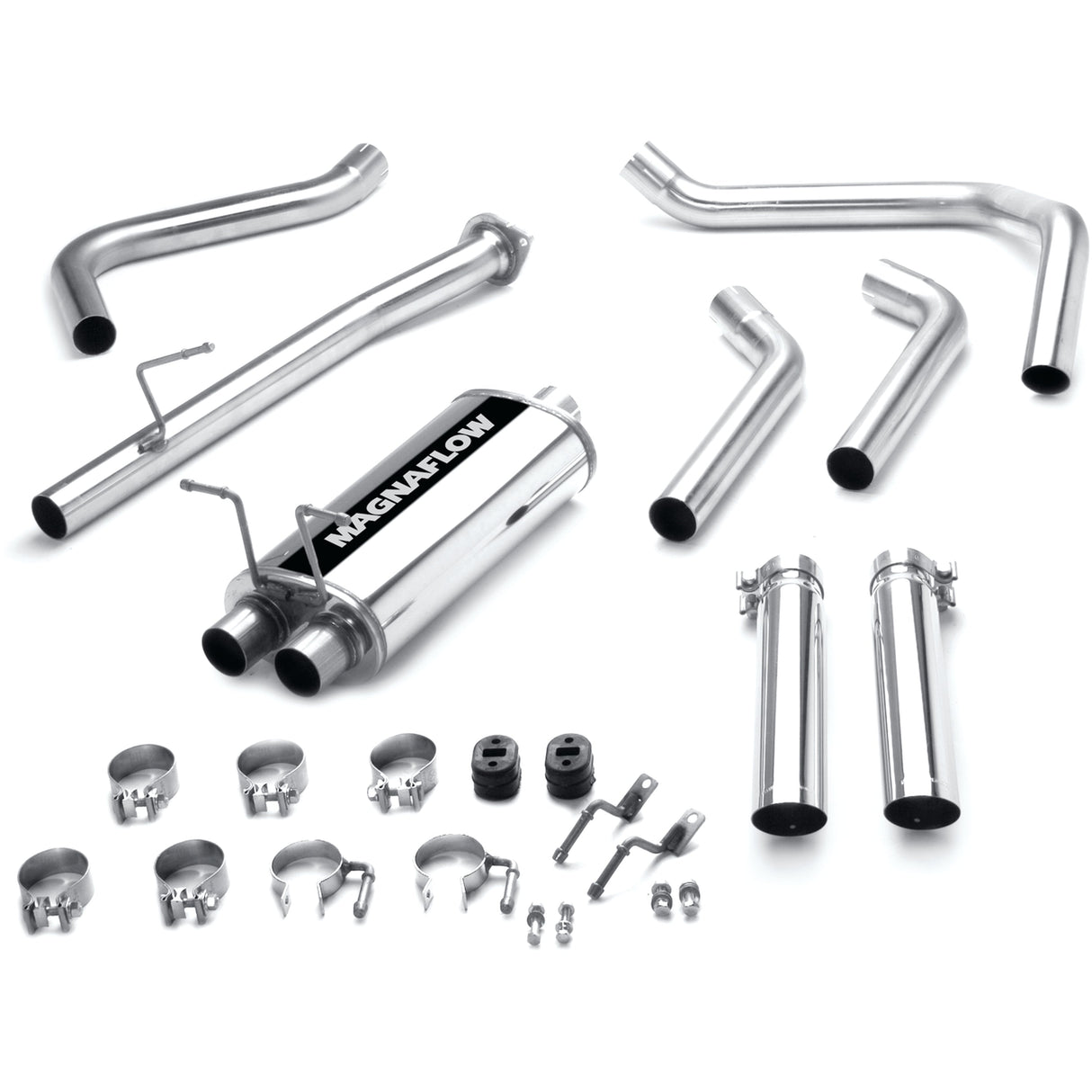 Street Series Stainless Cat-Back System MagnaFlow Exhaust Products Exhaust System Kit AXOPROS