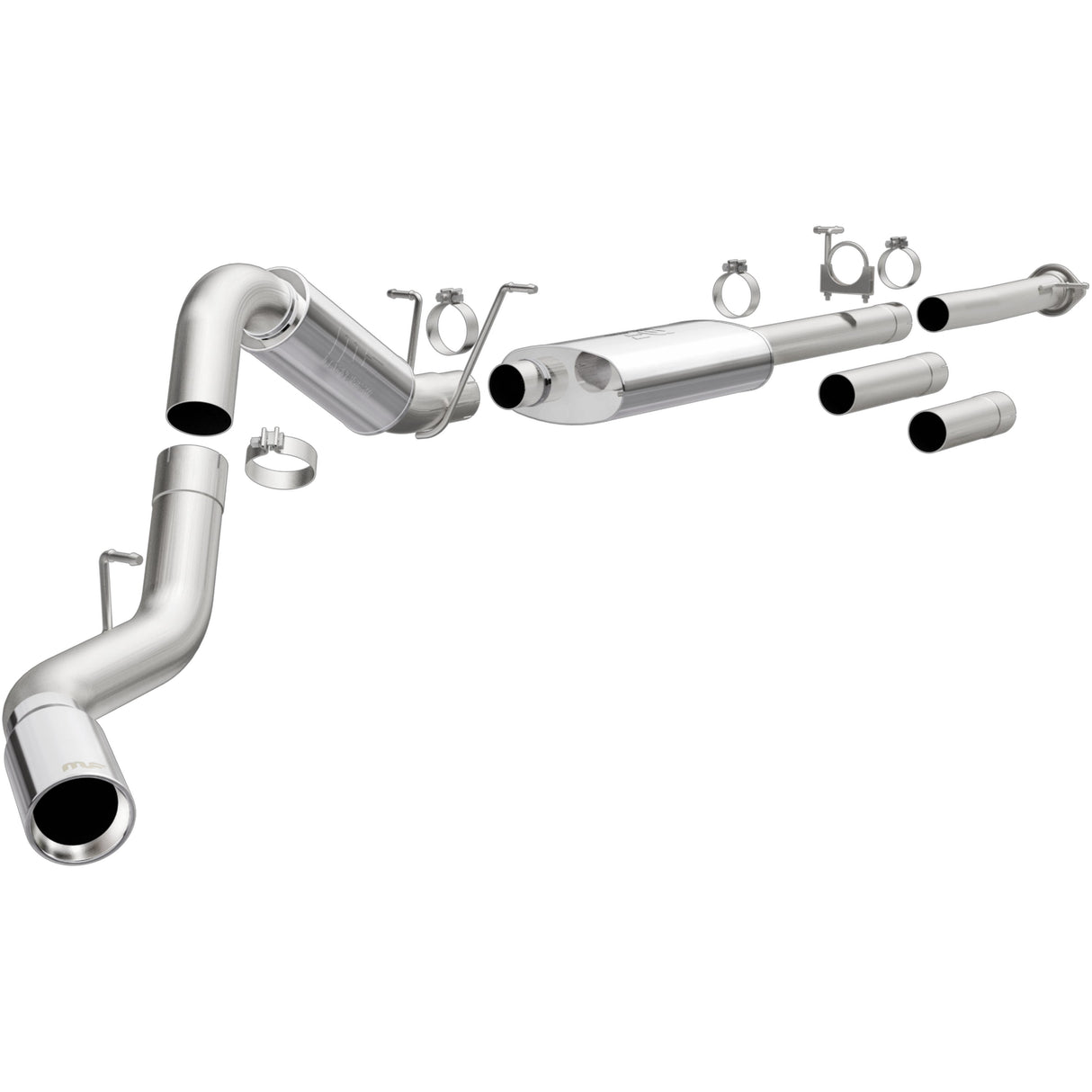Street Series Stainless Cat-Back System MagnaFlow Exhaust Products Exhaust System Kit AXOPROS