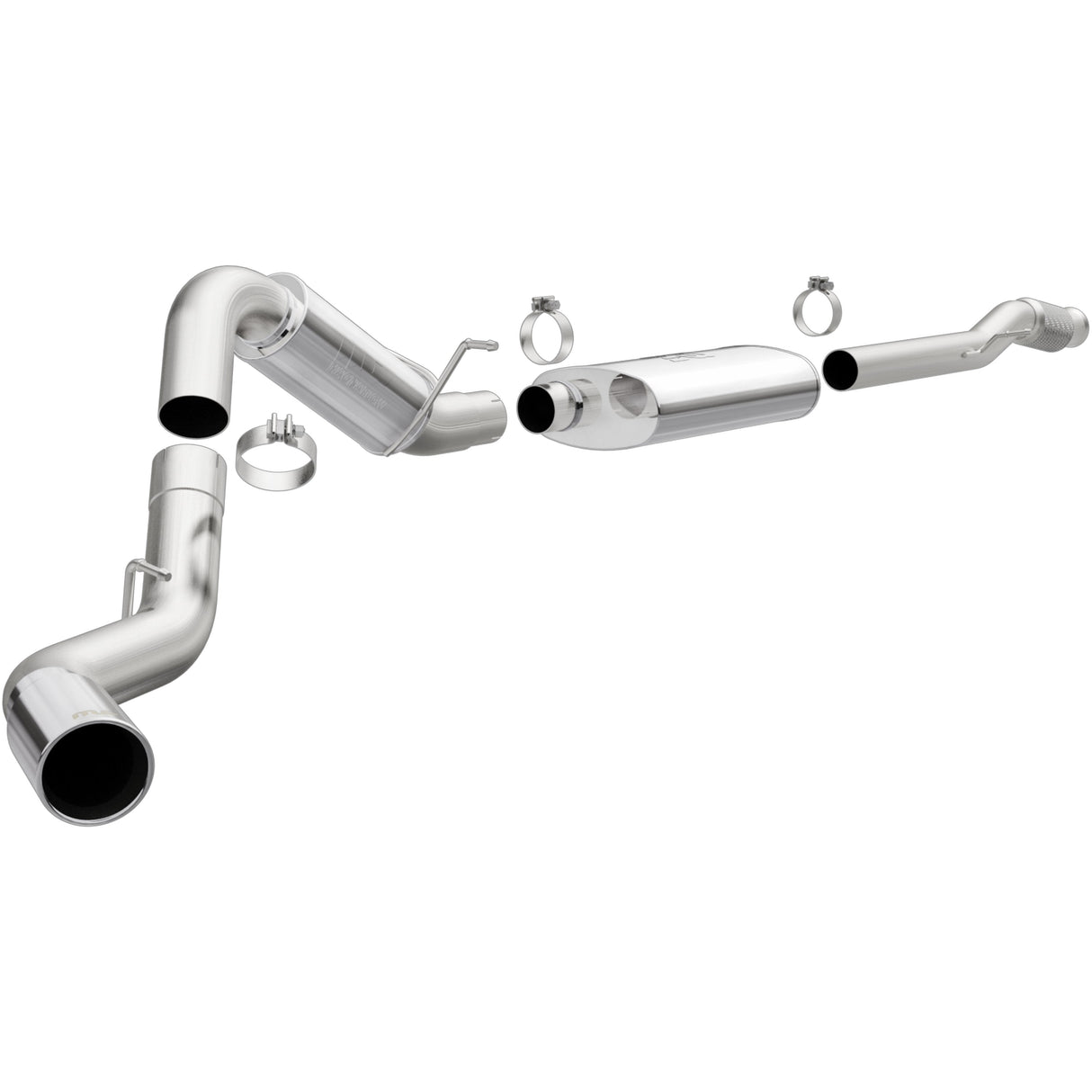 Street Series Stainless Cat-Back System MagnaFlow Exhaust Products Exhaust System Kit AXOPROS