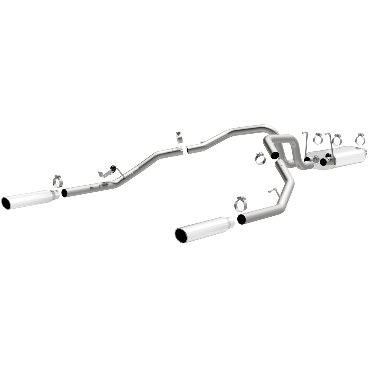 Street Series Stainless Cat-Back System MagnaFlow Exhaust Products Exhaust System Kit AXOPROS