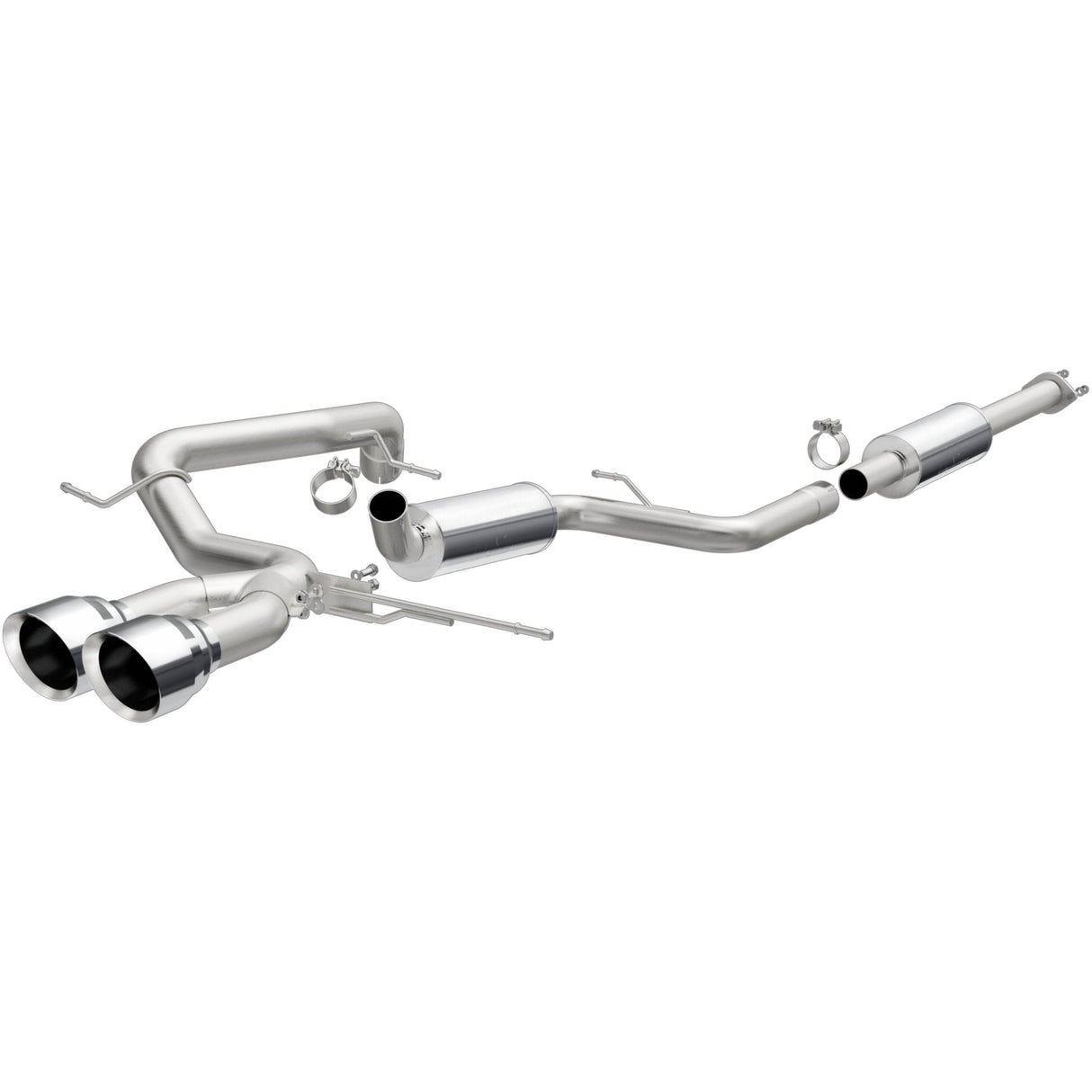 Street Series Stainless Cat-Back System MagnaFlow Exhaust Products Exhaust System Kit AXOPROS