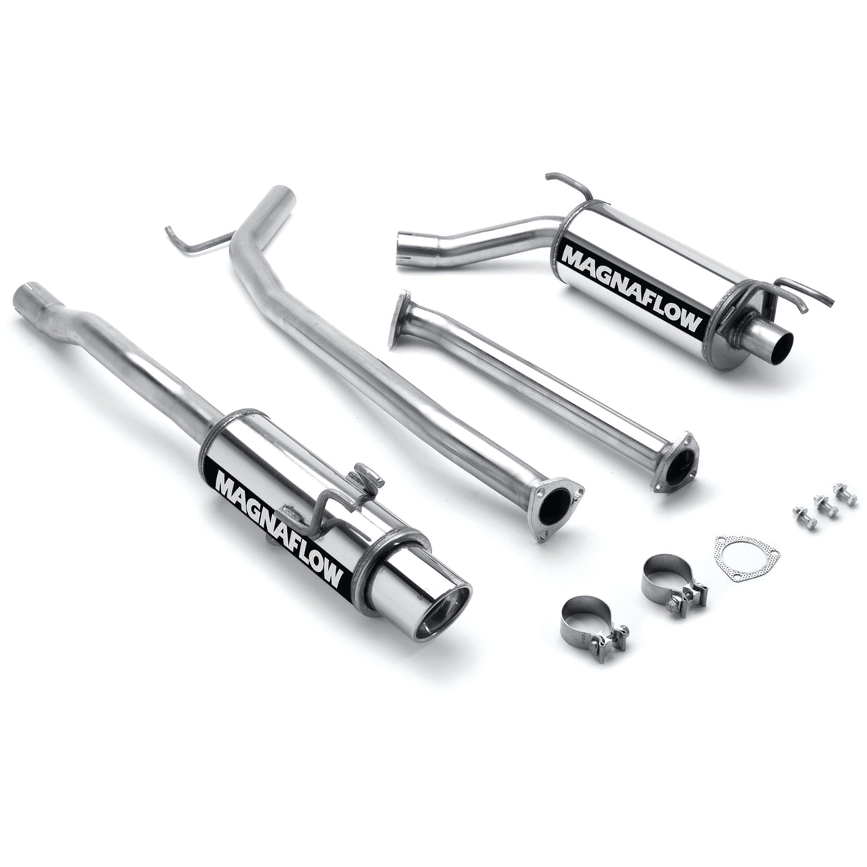 Street Series Stainless Cat-Back System MagnaFlow Exhaust Products Exhaust System Kit AXOPROS