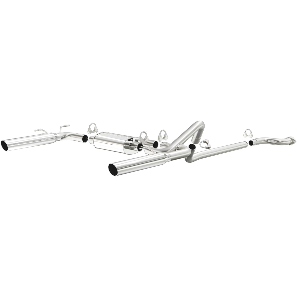 Street Series Stainless Cat-Back System MagnaFlow Exhaust Products Exhaust System Kit AXOPROS