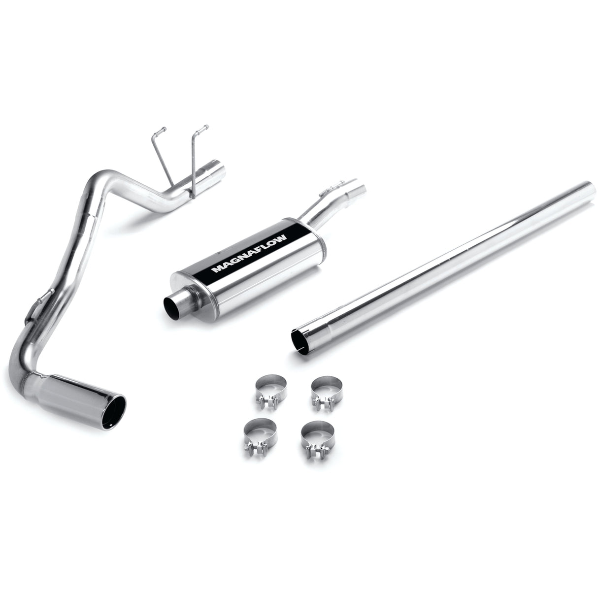 Street Series Stainless Cat-Back System MagnaFlow Exhaust Products Exhaust System Kit AXOPROS