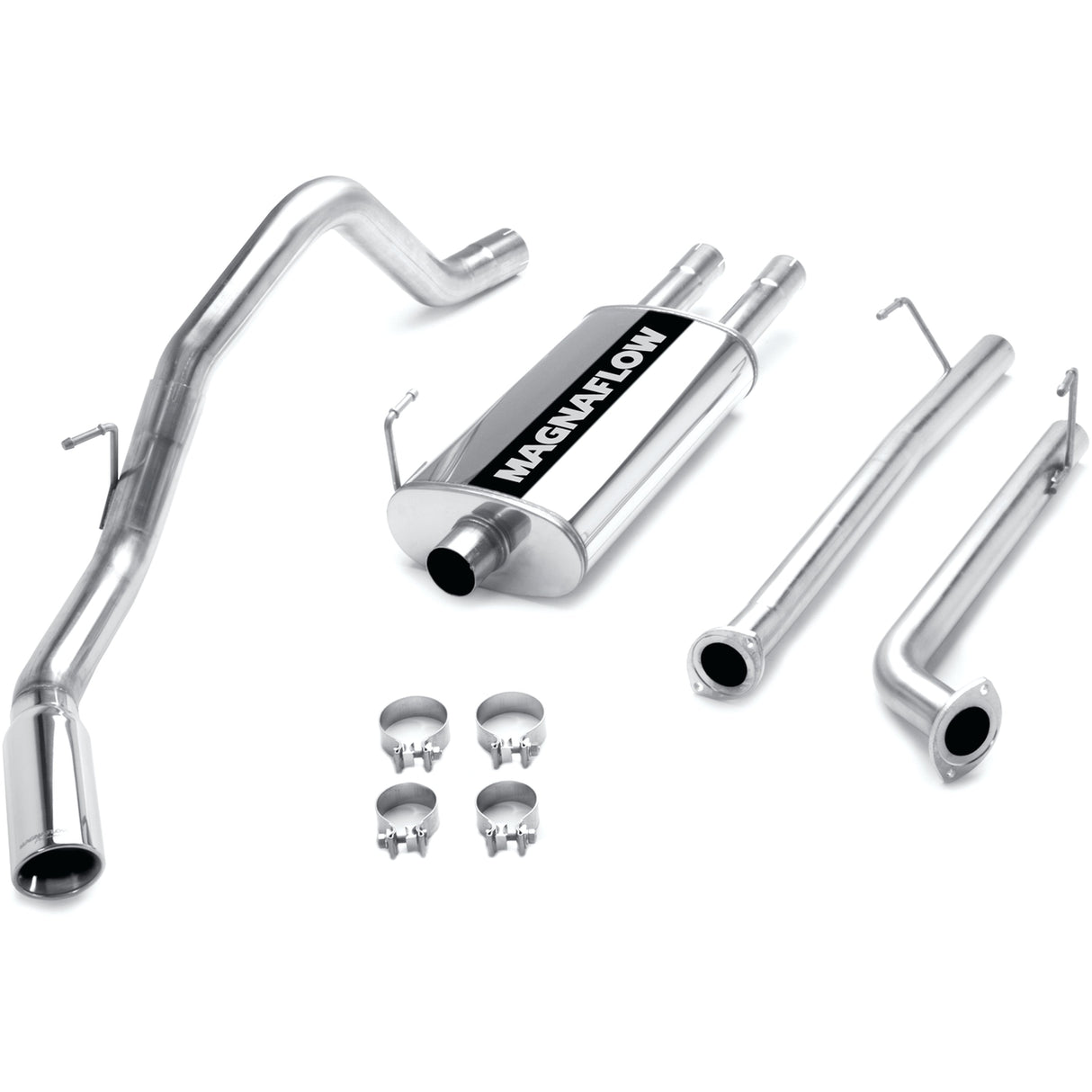 Street Series Stainless Cat-Back System MagnaFlow Exhaust Products Exhaust System Kit AXOPROS