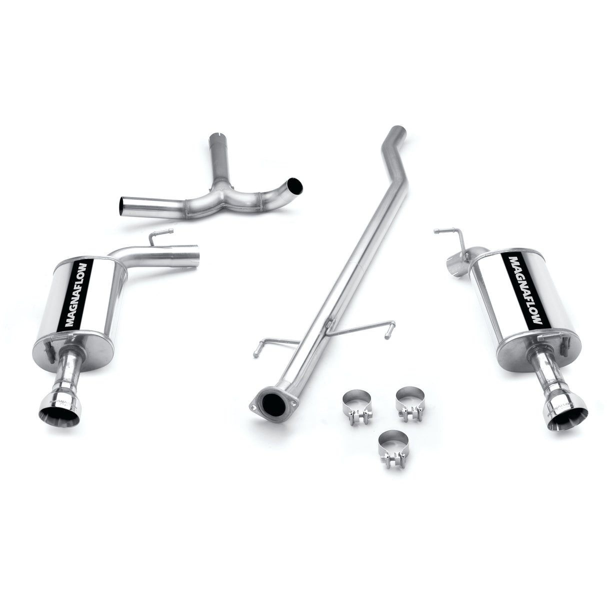 Street Series Stainless Cat-Back System MagnaFlow Exhaust Products Exhaust System Kit AXOPROS