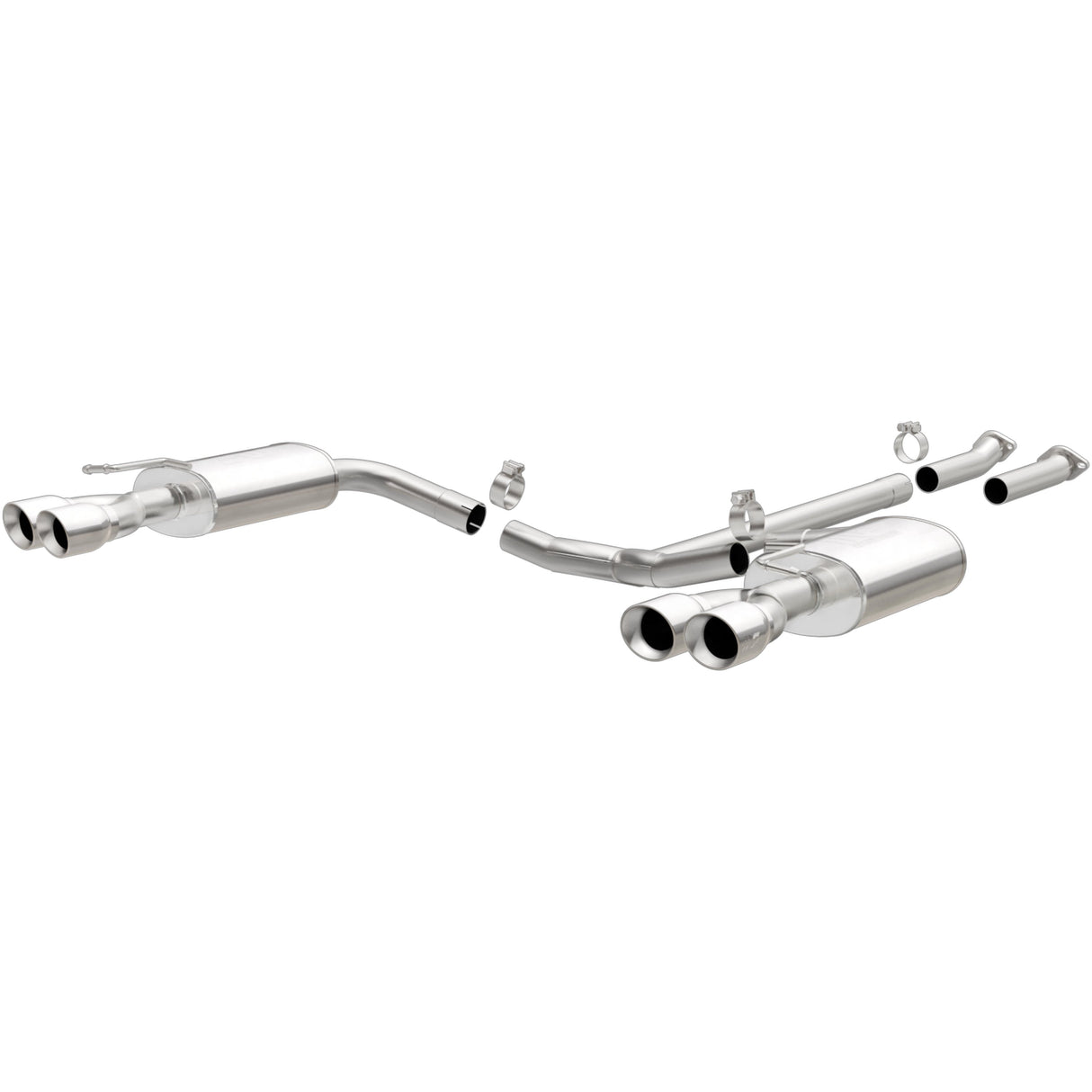 Street Series Stainless Cat-Back System MagnaFlow Exhaust Products Exhaust System Kit AXOPROS