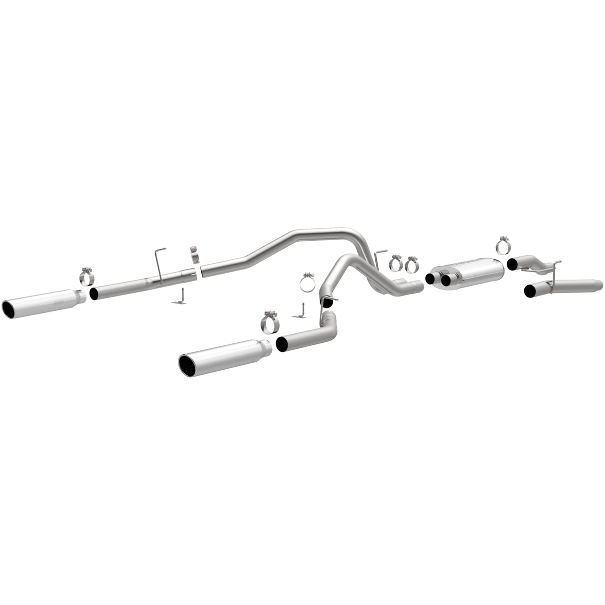 Street Series Stainless Cat-Back System MagnaFlow Exhaust Products Exhaust System Kit AXOPROS