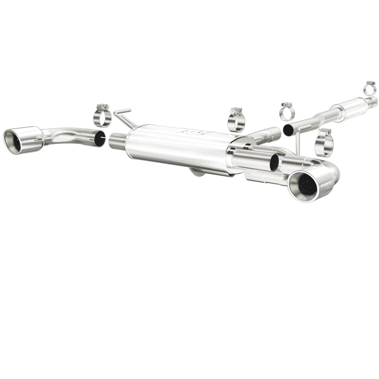 Street Series Stainless Cat-Back System MagnaFlow Exhaust Products Exhaust System Kit AXOPROS