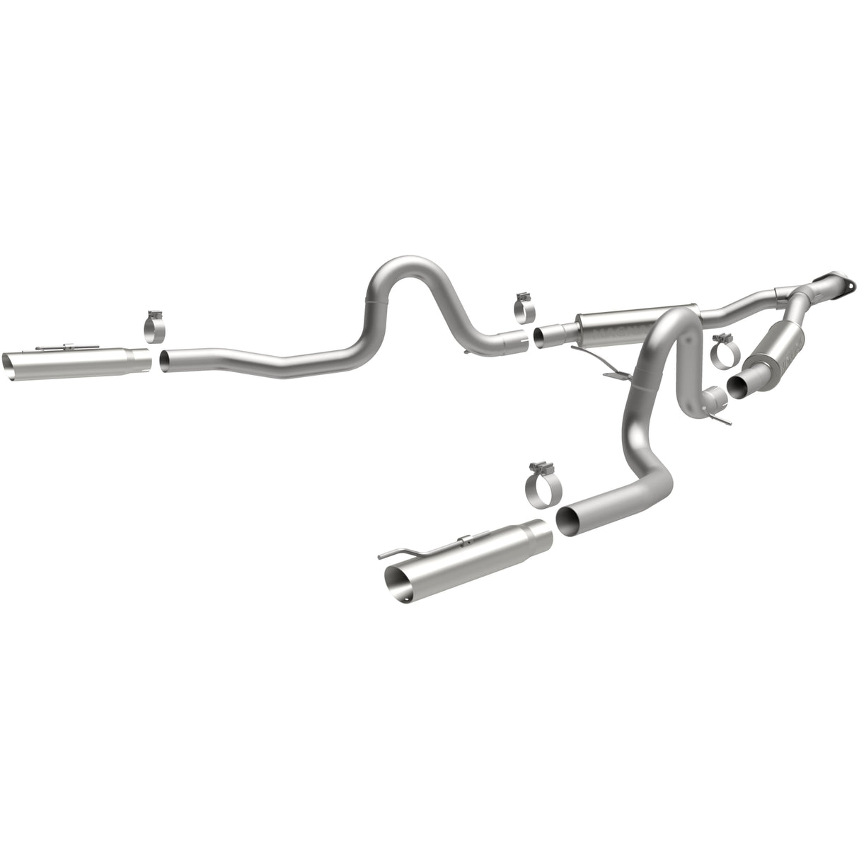 Street Series Stainless Cat-Back System MagnaFlow Exhaust Products Exhaust System Kit AXOPROS