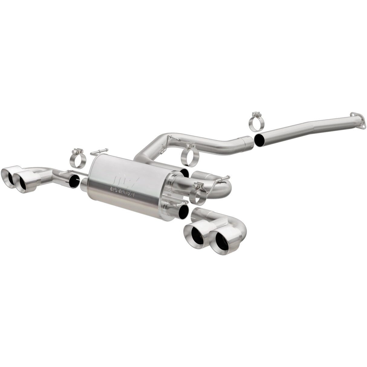 Street Series Stainless Cat-Back System MagnaFlow Exhaust Products Exhaust System Kit AXOPROS