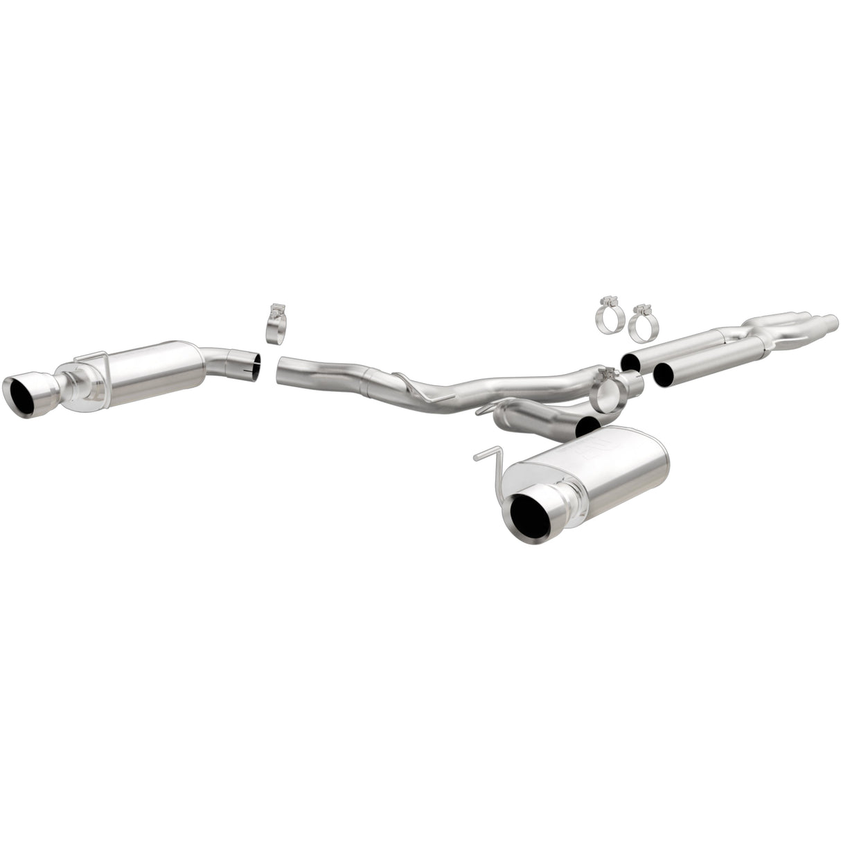 Street Series Stainless Cat-Back System MagnaFlow Exhaust Products Exhaust System Kit AXOPROS