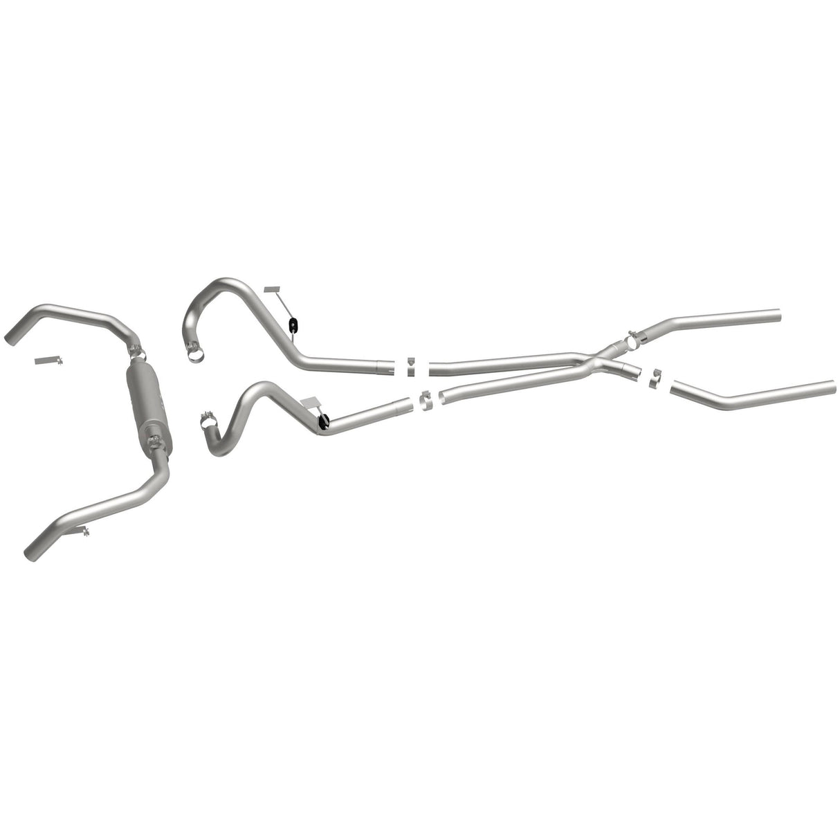 Street Series Stainless Crossmember-Back System MagnaFlow Exhaust Products Exhaust System Kit AXOPROS