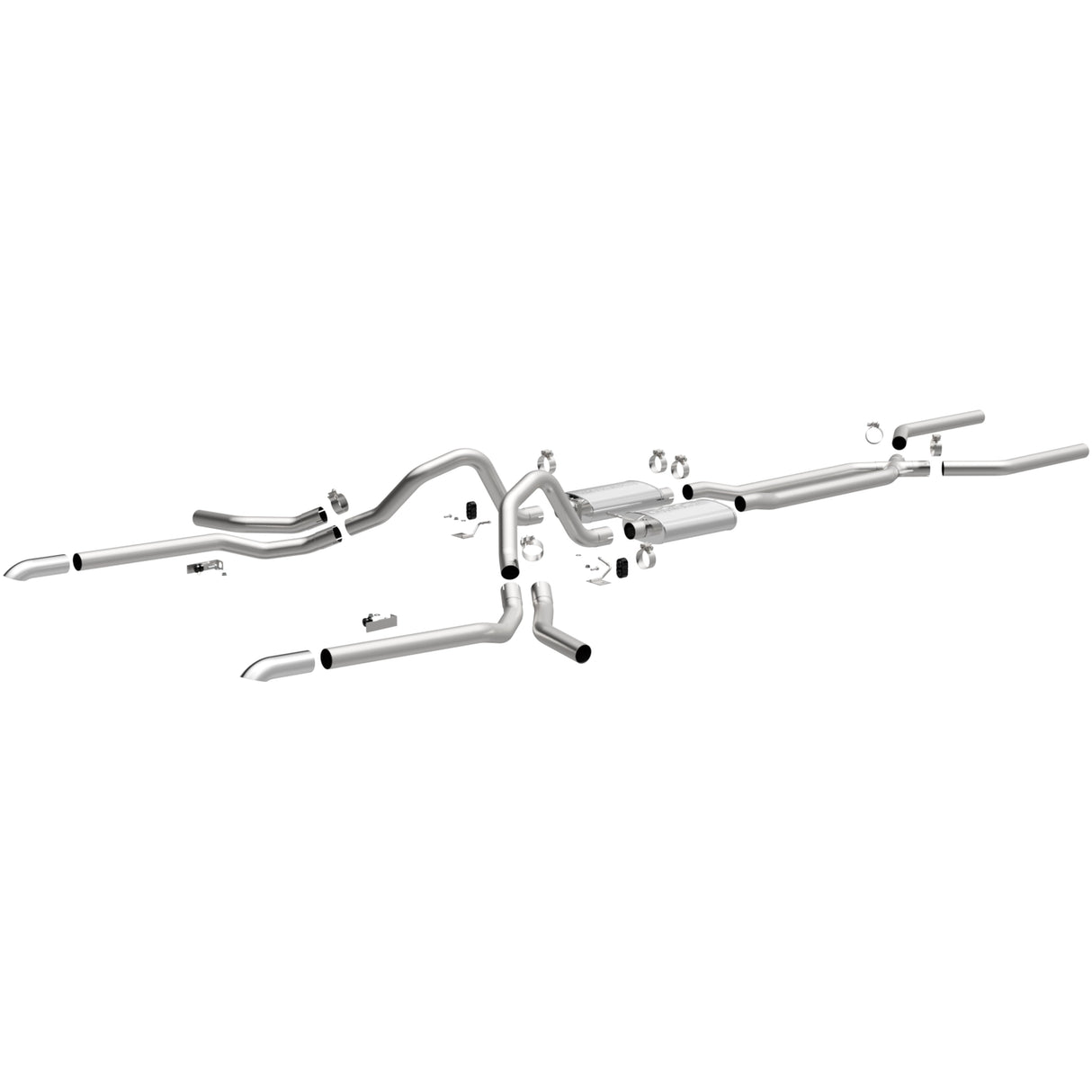 Street Series Stainless Crossmember-Back System MagnaFlow Exhaust Products Exhaust System Kit AXOPROS