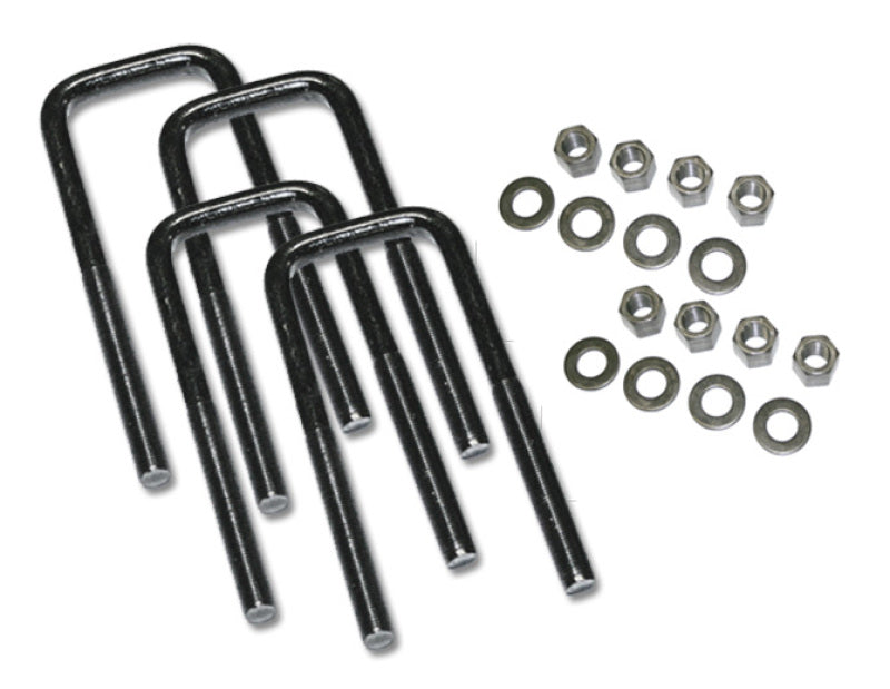 Superlift U-Bolt 4 Pack 5/8x3-1/4x16 Square w/ Hardware Superlift Bolts AXOPROS