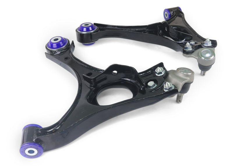 SuperPro 06 Honda Civic DX Front Lower Control Arm Set W/ Bushings Superpro Control Arms AXOPROS