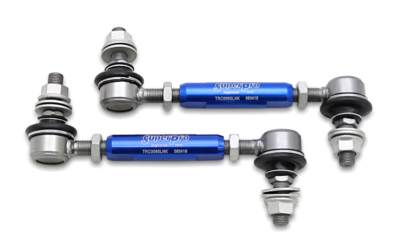 SuperPro 12mm Hd Adj Sway Bar Link 85mm Superpro Sway Bar Endlinks AXOPROS