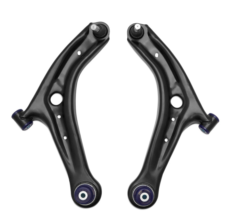Superpro 13-17 Ford Fiesta Complete Front Lower Control Arm Kit (Caster Increase) Superpro Control Arms AXOPROS
