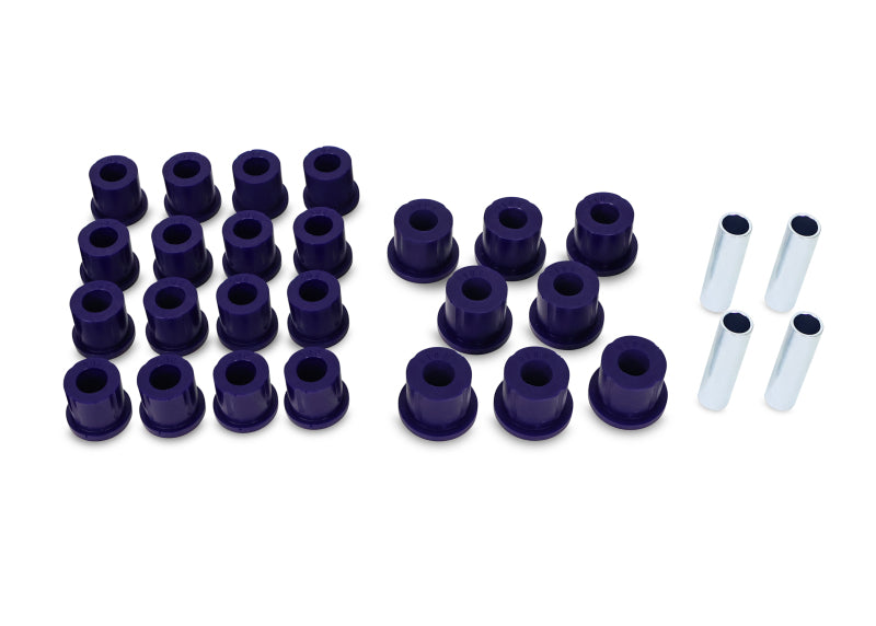 SuperPro 1987 Jeep Wrangler Sport & Leaf Spring Bushing Kit Superpro Bushing Kits AXOPROS