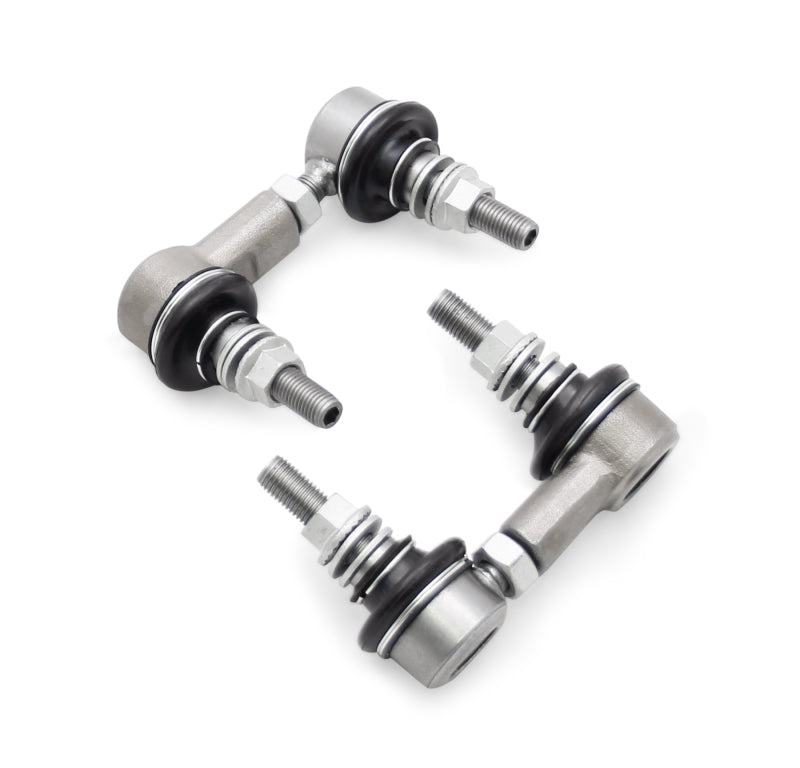 SuperPro 1993 Toyota Supra 0 Rear HD Adjustable End Link Set (10mm Studs 65mm-70mm Length) Superpro Sway Bar Endlinks AXOPROS
