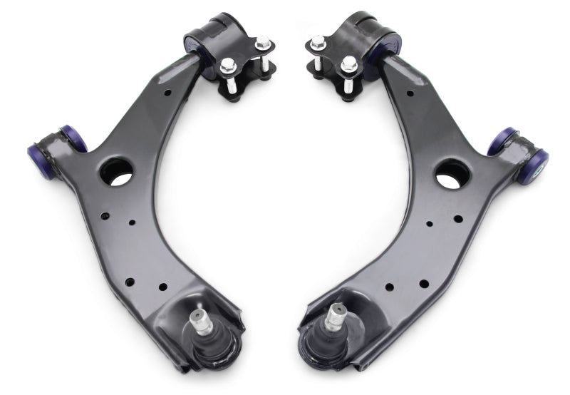 SuperPro 2004 Mazda 3 i Front Lower Control Arm Set w/ Bushings Superpro Control Arms AXOPROS