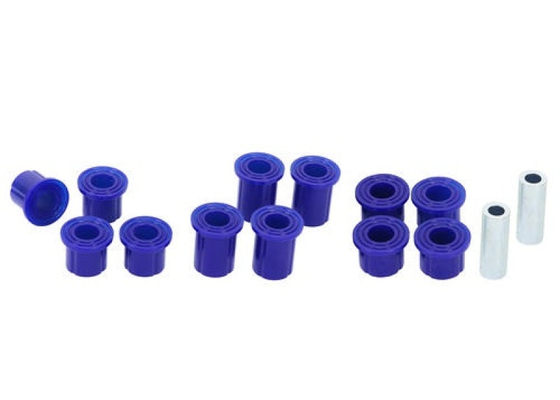 SuperPro 2005 Nissan Frontier LE Rear Leaf Spring and Shackle Bushing Kit Superpro Bushing Kits AXOPROS