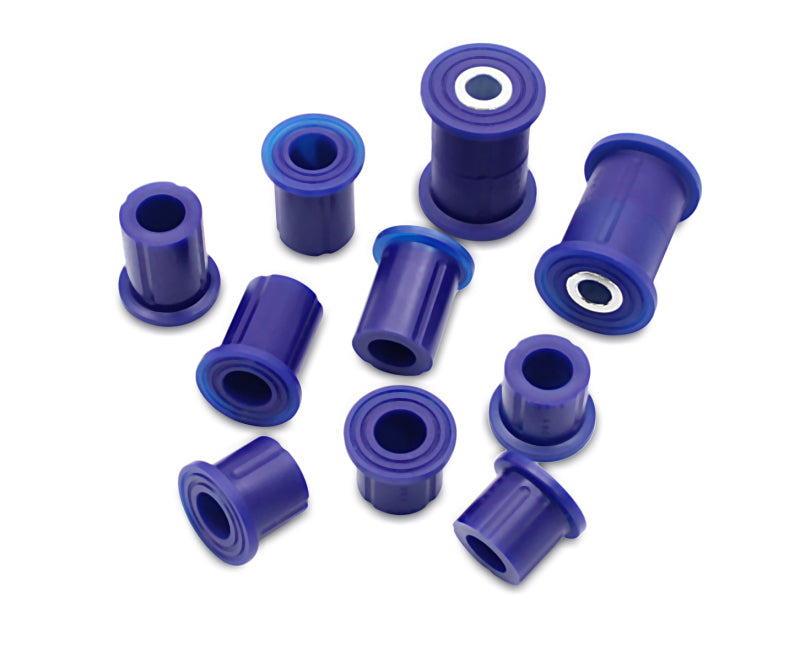 SuperPro 2005 Nissan Frontier LE Rear Leaf Spring and Shackle Bushing Kit Superpro Bushing Kits AXOPROS