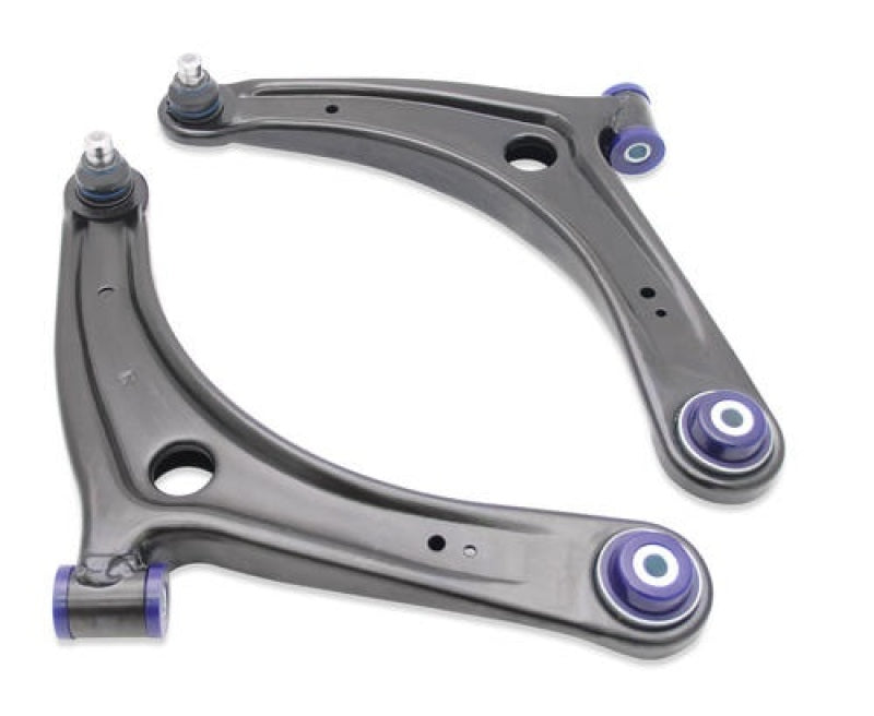 SuperPro 2008 Mitsubishi Lancer GTS Front Lower Control Arm Set w/ Bushings Superpro Control Arms AXOPROS