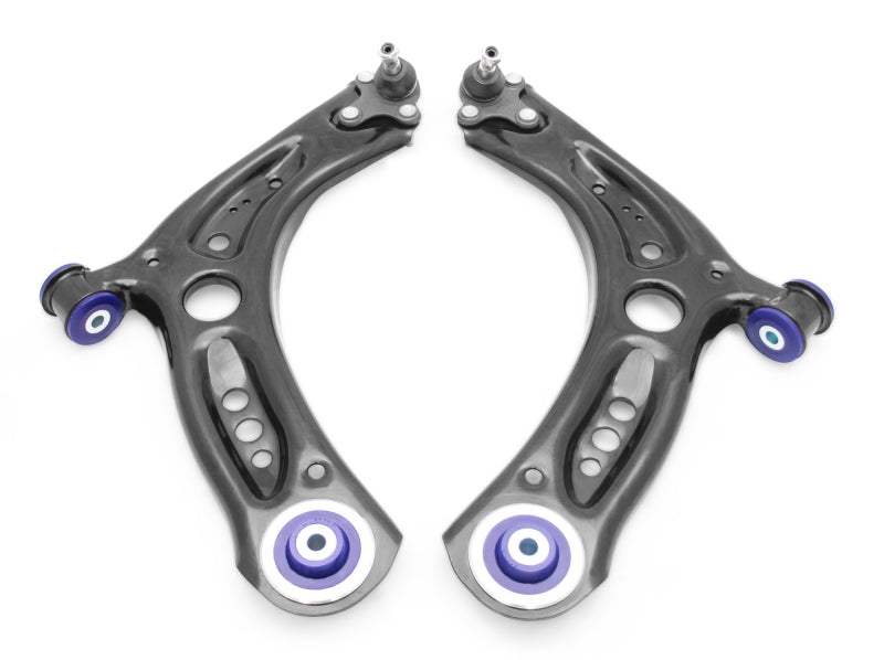 SuperPro 2015 Audi A3 Quattro Premium Front Lower Control Arm Set w/ Bushings Superpro Control Arms AXOPROS