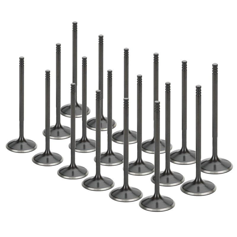 Supertech Audi/VW 1.8T 5V Black Nitrided Intake Valve - Set of 18 Supertech Valves AXOPROS
