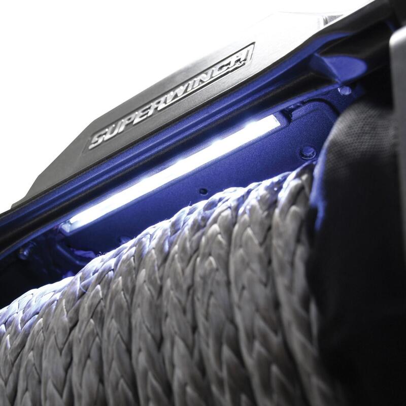 Superwinch 10000 LBS 12V DC 3/8in x 80ft Synthetic Rope SX 10000 Winch Superwinch Winches AXOPROS