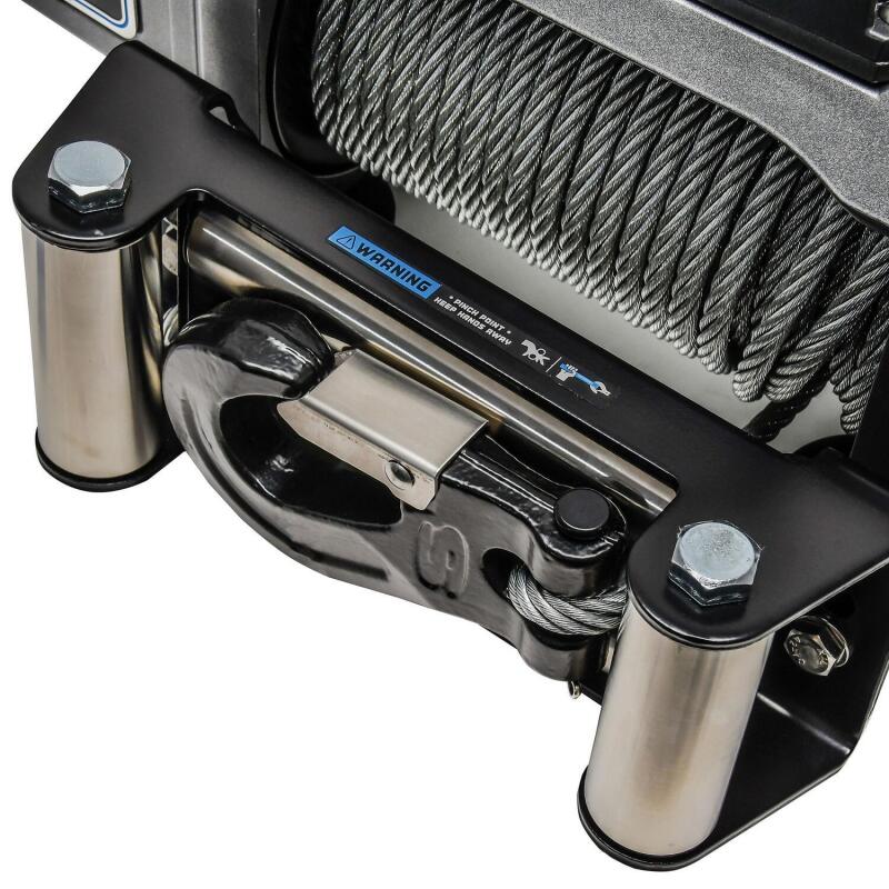Superwinch 10000 LBS 12V DC 3/8in x 85ft Wire Rope SX 10000 Winch Superwinch Winches AXOPROS