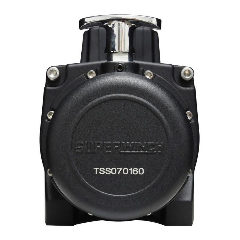 Superwinch 11500 LBS 12V DC 3/8in x 80ft Synthetic Rope Tiger Shark 11500 Winch Superwinch Winches AXOPROS