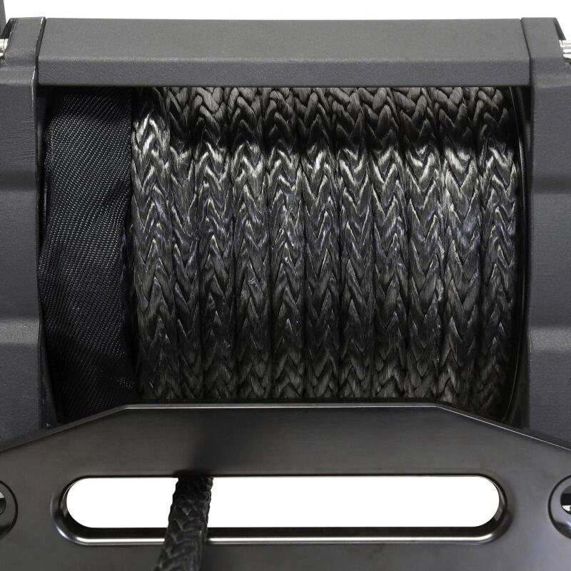 Superwinch 18000 LBS 12V DC 33/64in x 79 ft Synthetic Rope Tiger Shark 18000SR Winch Superwinch Winches AXOPROS