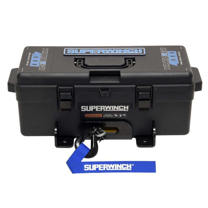 Superwinch 4000 LBS 12V DC 3/16in x 50ft Steel Rope Winch2Go Steel Rope Superwinch Winches AXOPROS